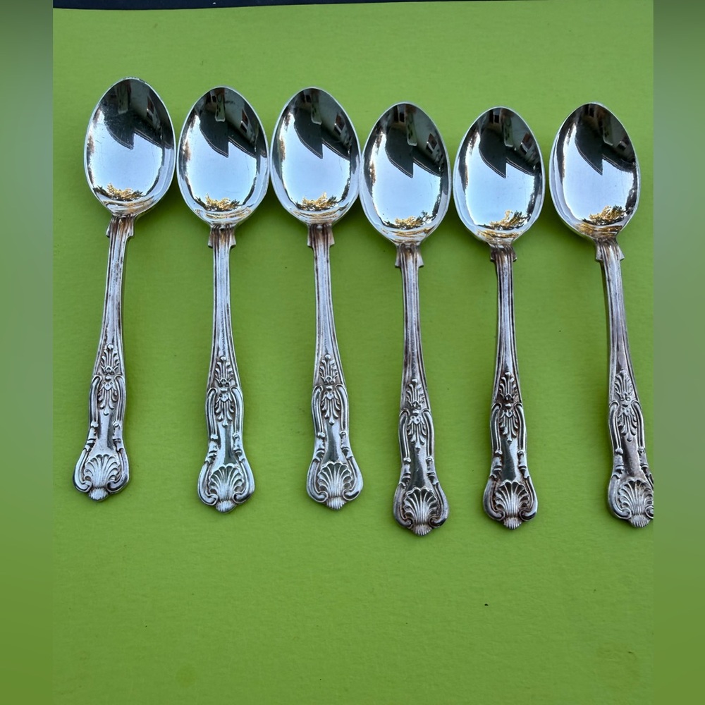 Elegant Silver Spoons Set